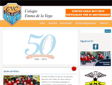 Tablet Screenshot of emmadelavega.com